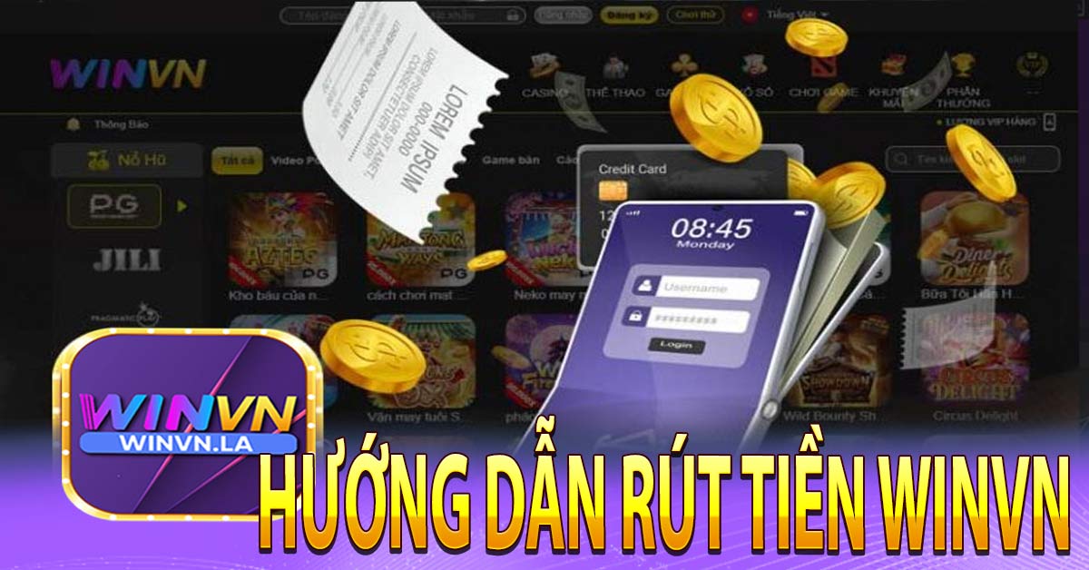 Sự an toàn khi thực hiện rút tiền Winvn